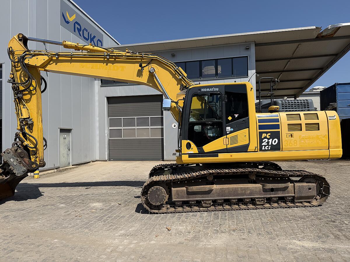 Kettenbagger Komatsu PC 210 LCi-11 mit GPS