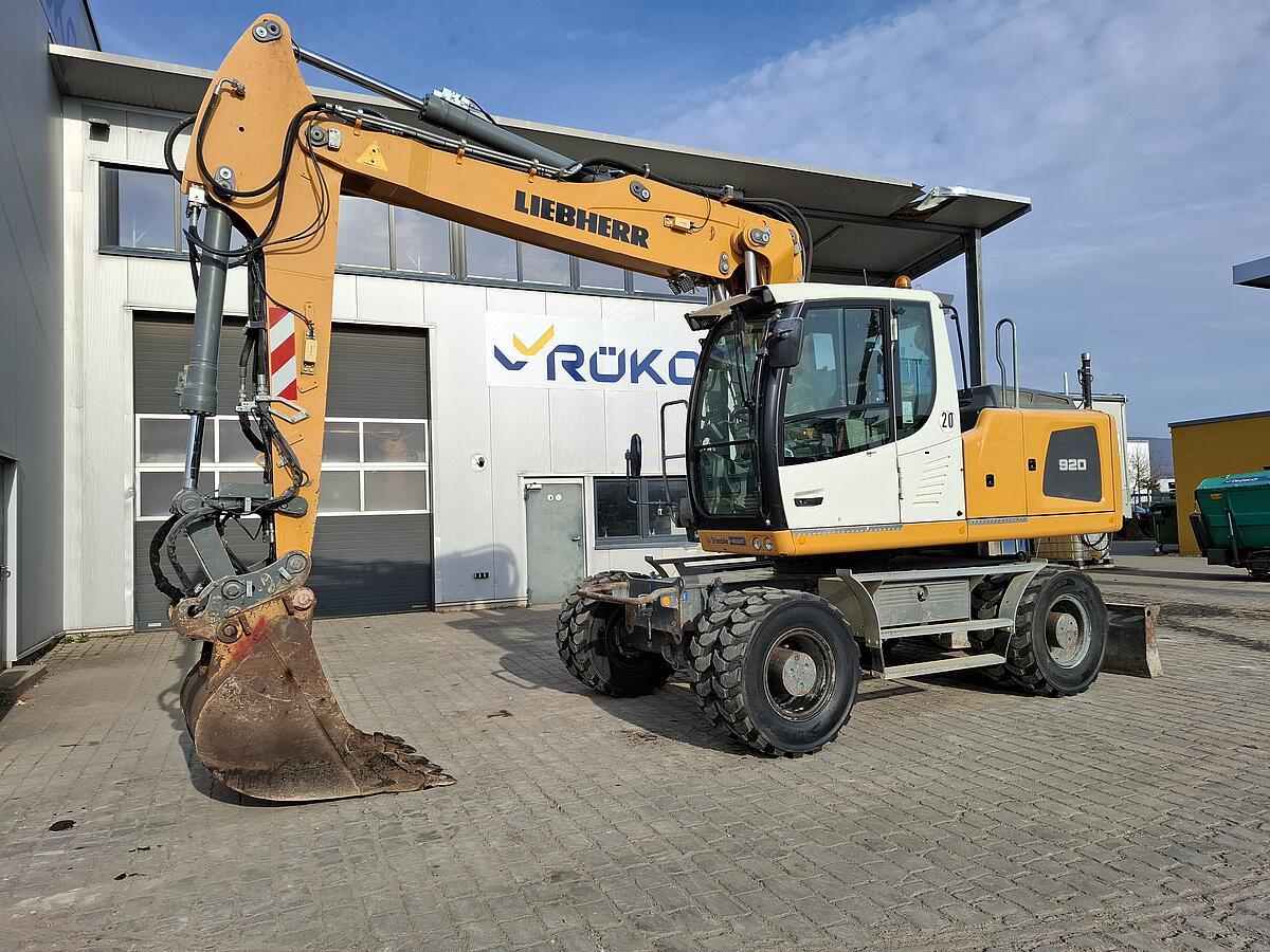 Mobilbagger Liebherr A 920 Litronic