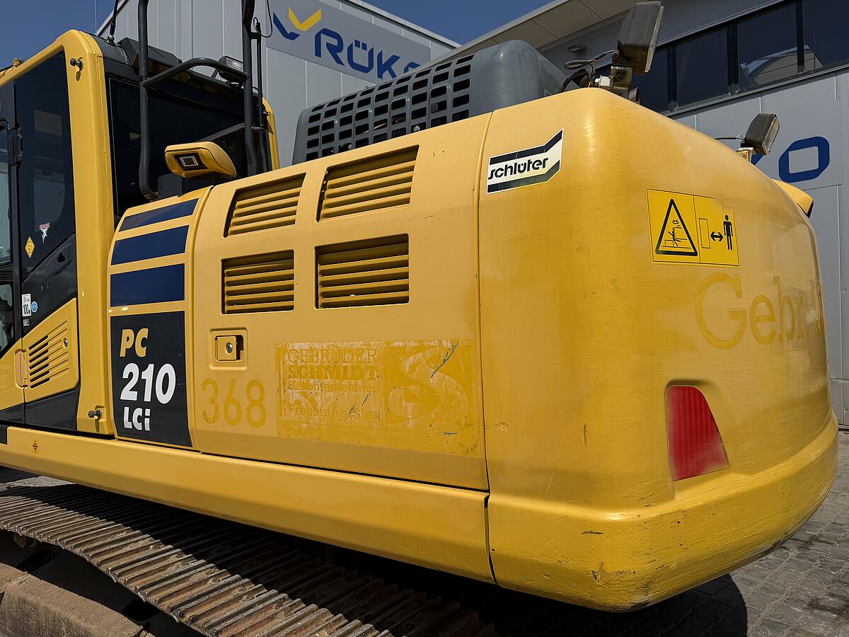 Kettenbagger Komatsu PC 210 LCi-11 mit GPS