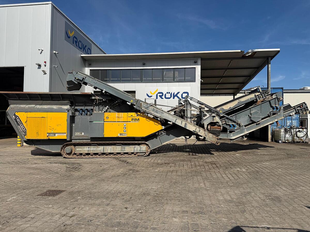 Brecheranlage mobil Rubble Master RM 120GO! + MS 125GO!