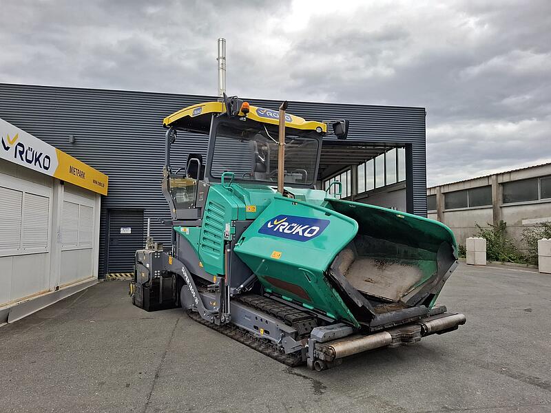 Kettenfertiger Vögele Super 1800-3i - AB 600-3 TV