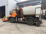 Bitumen Sprayer Schäfer Unimog U 500 + BSM-P 2000/2000