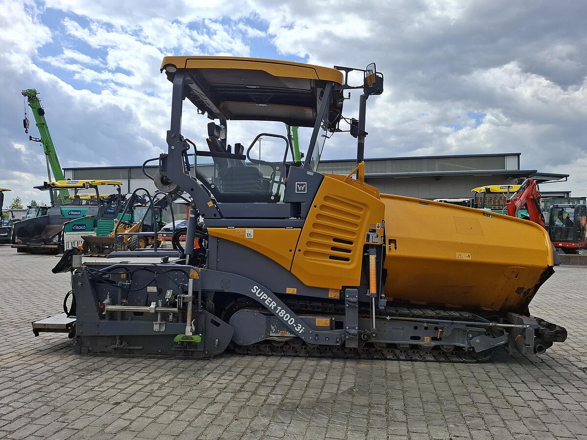 Kettenfertiger Vögele S 1800-3i