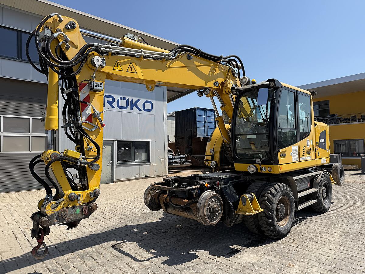 Zweiwegebagger Liebherr A 922 Rail Litronic