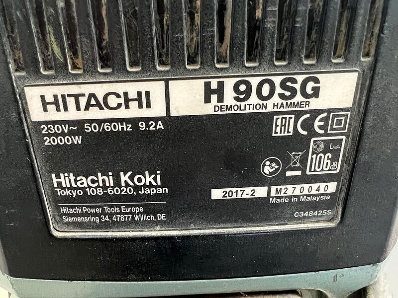 Elektrohämmer Hitachi H 90 SG (32 kg)