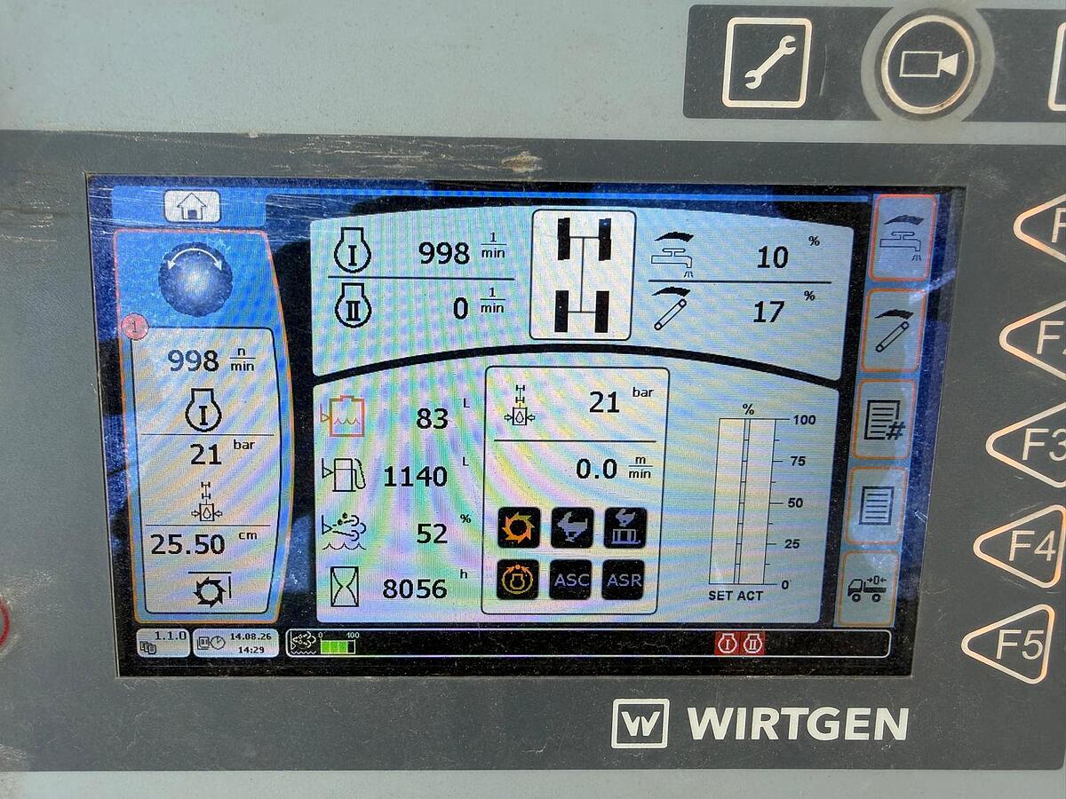 Straßenfräsen Wirtgen W 250i