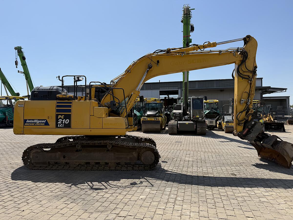 Kettenbagger Komatsu PC 210 LCi-11 mit GPS