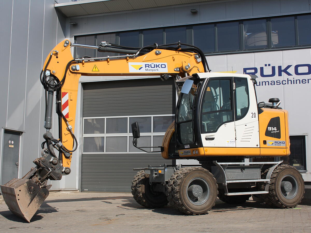 Mobilbagger Liebherr A914 Compact